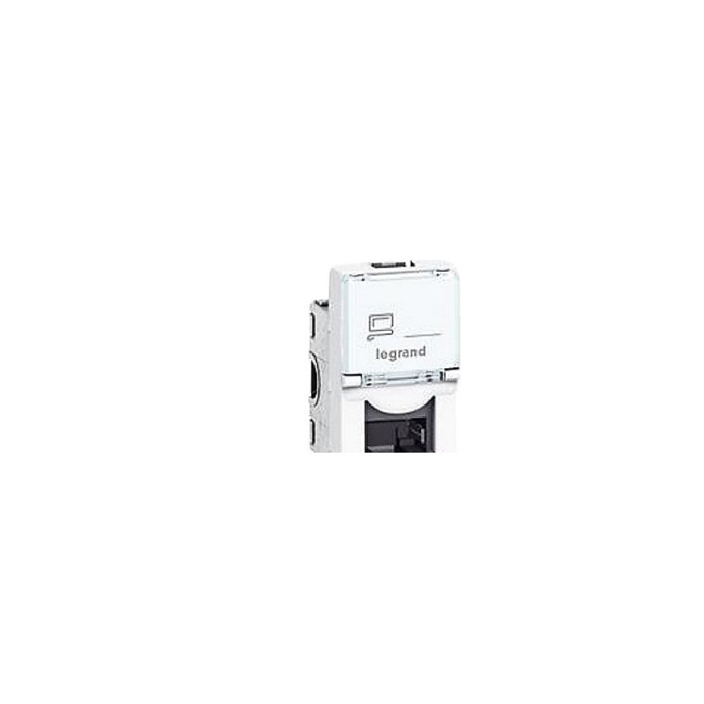 Legrand Legrand 0 765 61, RJ-45, 1 modul(er), UTP, Vit, 22,5 mm, 25,...