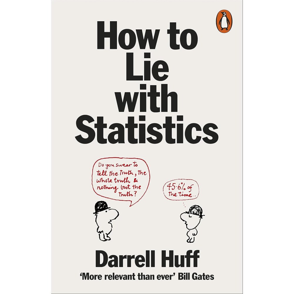 Darrell Huff How to Lie with Statistics (häftad, eng)