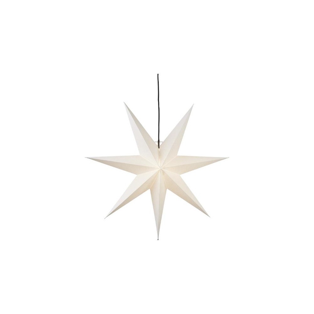 STAR TRADING Pappersstjärna 7-uddig 70cm vit
