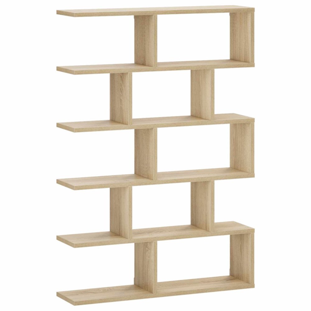vidaXL Vägg hylla Sonoma-ek 70 x 17 x 101 cm Konstruerat trä