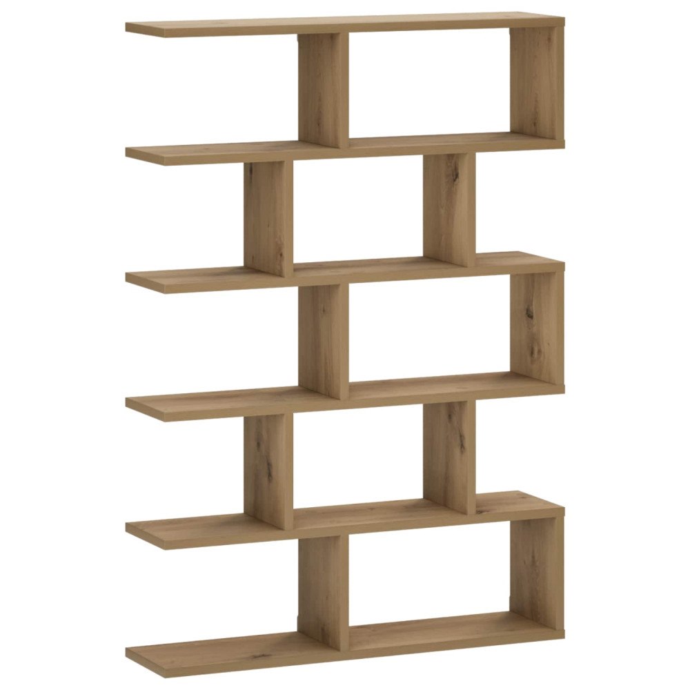 vidaXL Vägg hylla Artisan-ek 70 x 17 x 101 cm Konstruerat trä