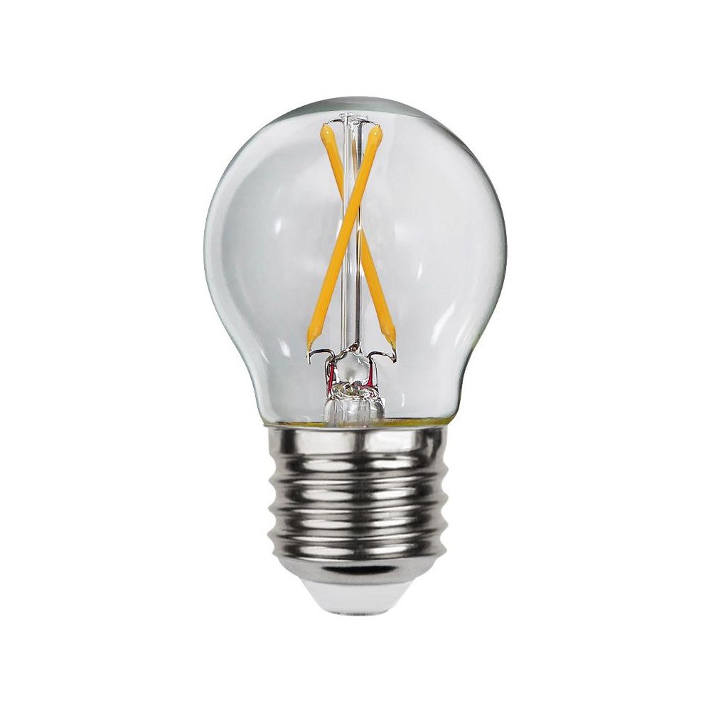 STAR TRADING Led-lampa STAR T E27 2W klot klar