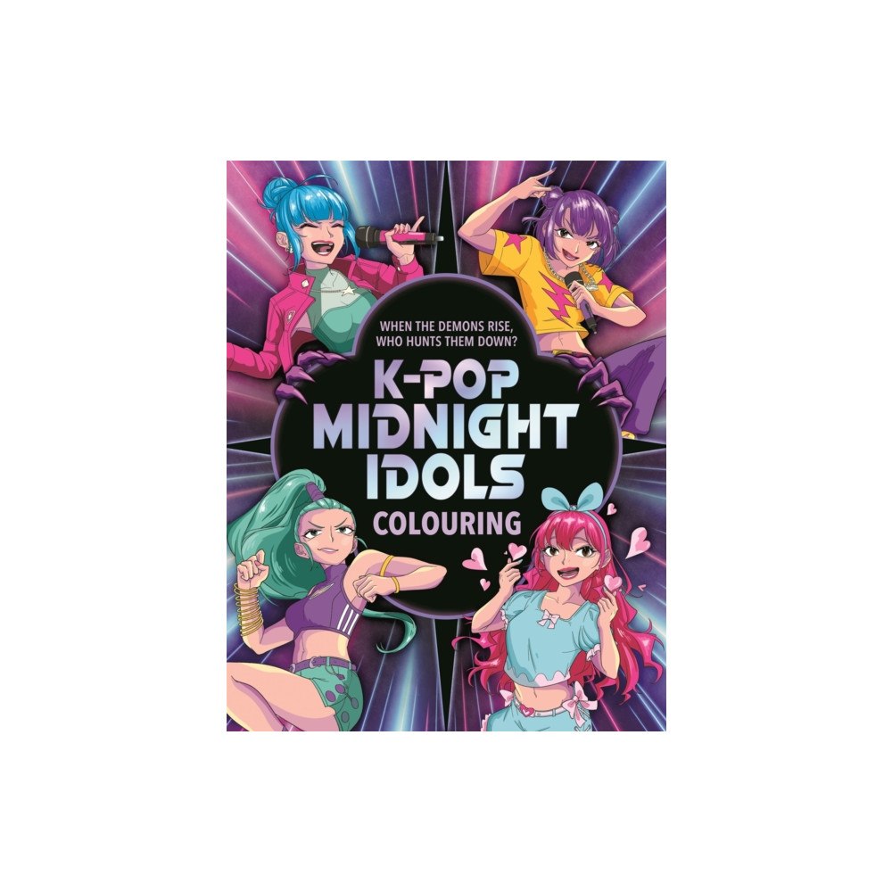 Michael O'Mara Books Ltd K-Pop Midnight Idols Colouring (häftad, eng)