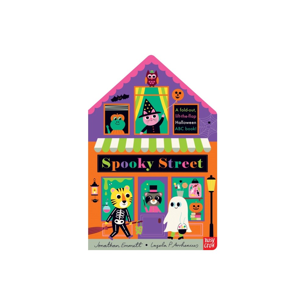 Nosy Crow Ltd Spooky Street (bok, board book, eng)