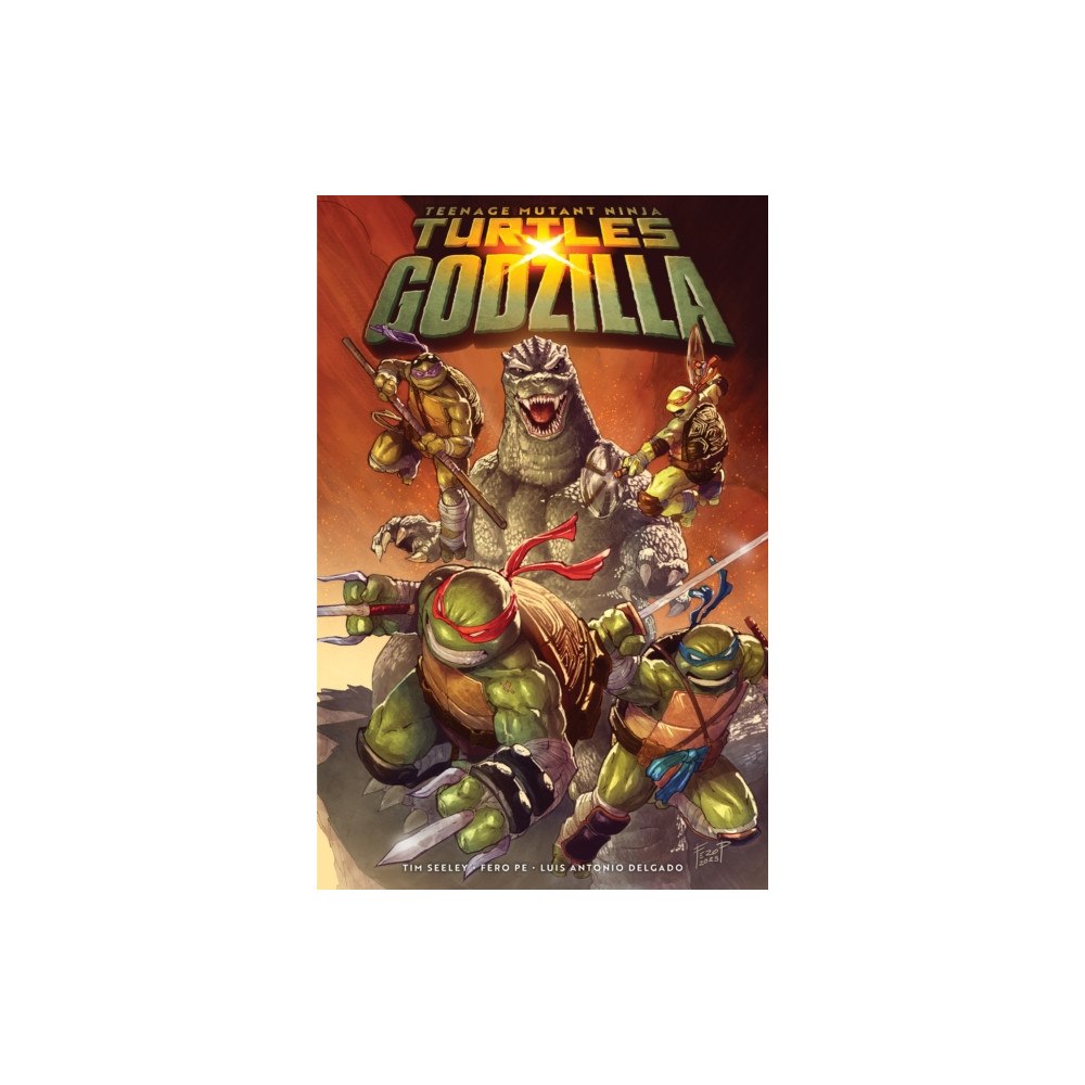 Idea & Design Works Teenage Mutant Ninja Turtles x Godzilla (häftad, eng)