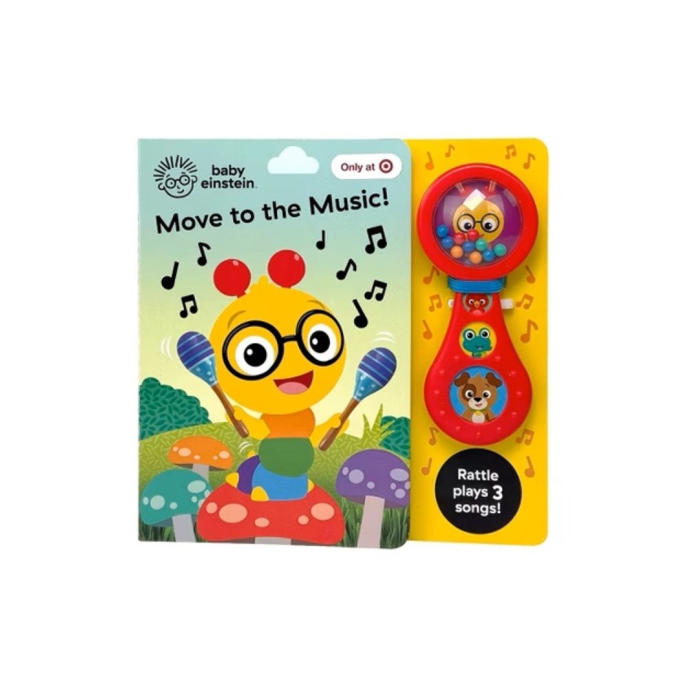 Phoenix International Publications, Incorporated Rattle Sound Book Baby Einstein (inbunden, eng)