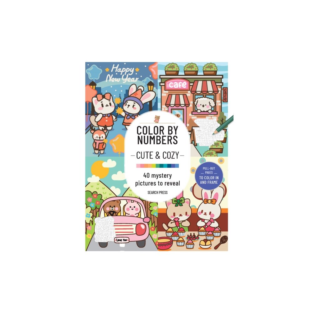 Search Press Ltd Color by Numbers Cute and Cozy (häftad, eng)
