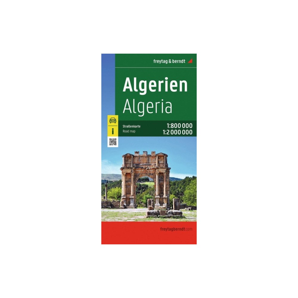 Freytag-Berndt Algeria Road Map