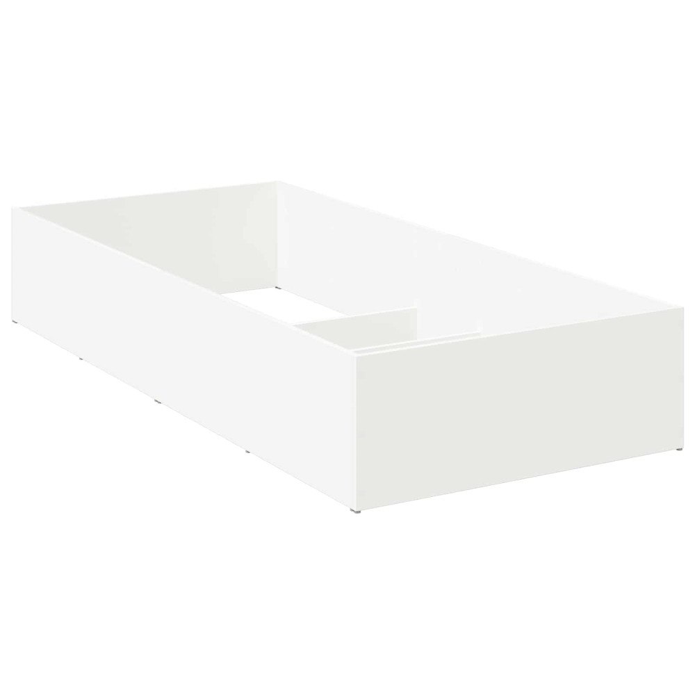 vidaXL Sängomramning för ställbar sängbotten Vit 70 x 200 cm