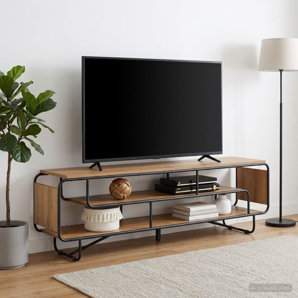 vidaXL TV-bänk 180 x 36 x 45 cm Artisan-ek Konstruerat trä