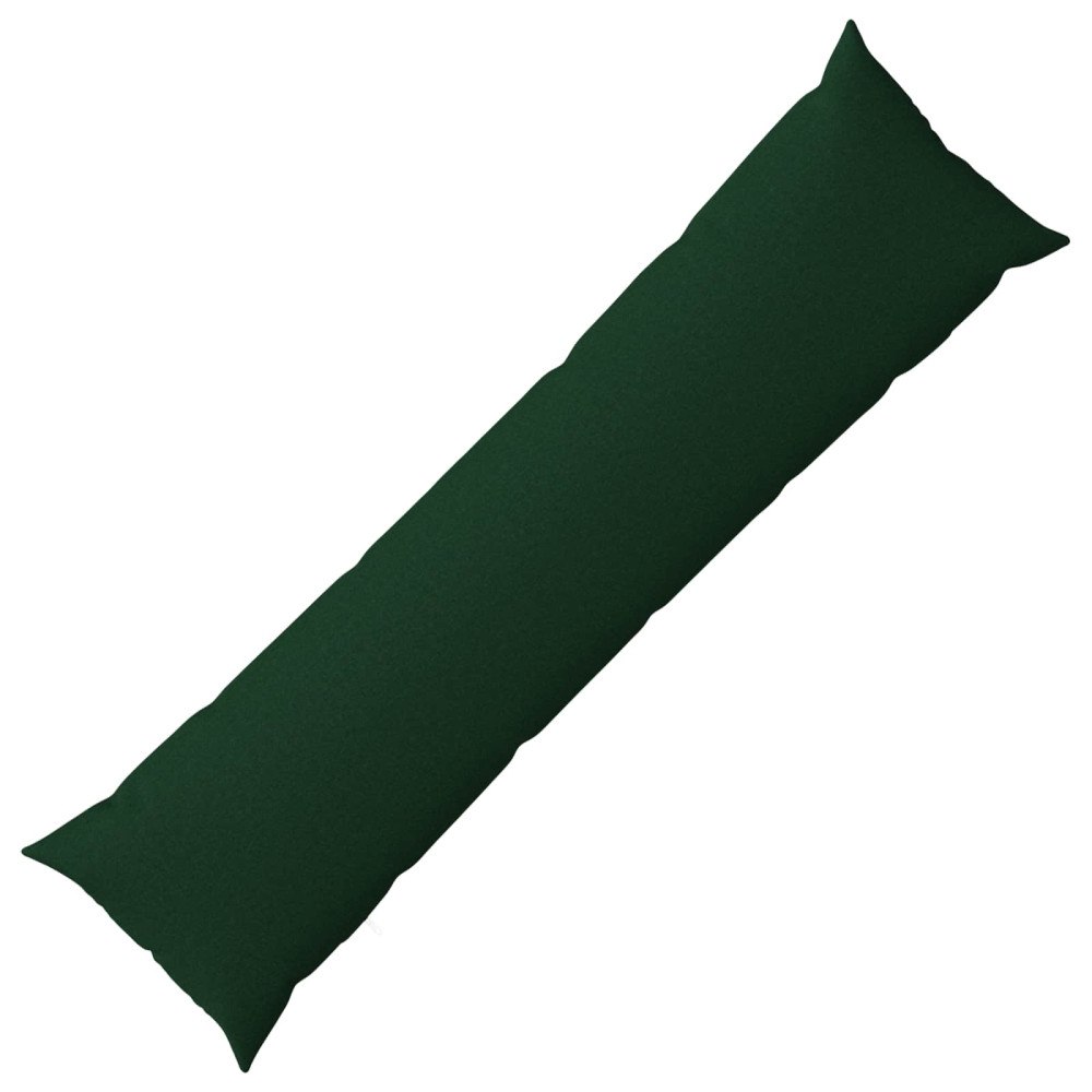 vidaXL Kuddöverdrag HEERLEN Mörkgrön 40 x 145 cm Tyg