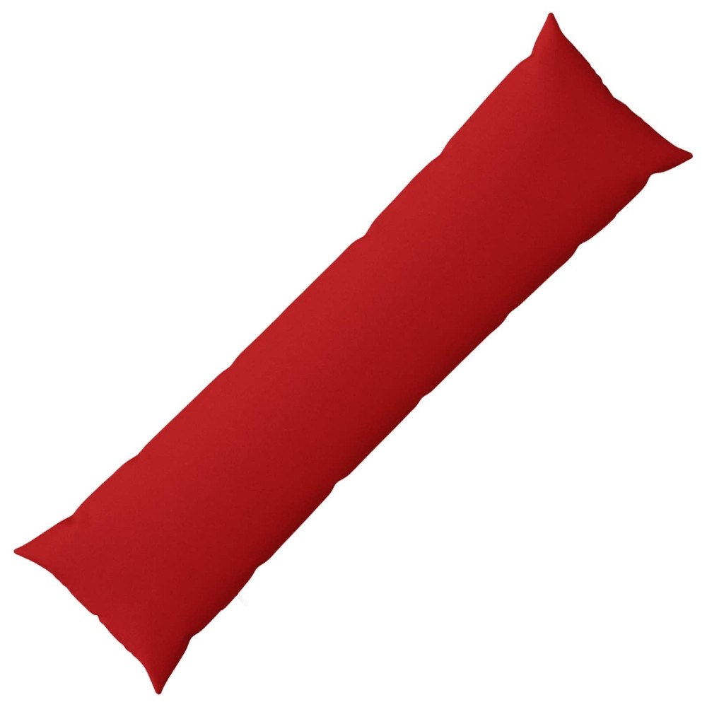 vidaXL Kuddöverdrag HEERLEN Röd 40 x 145 cm Tyg