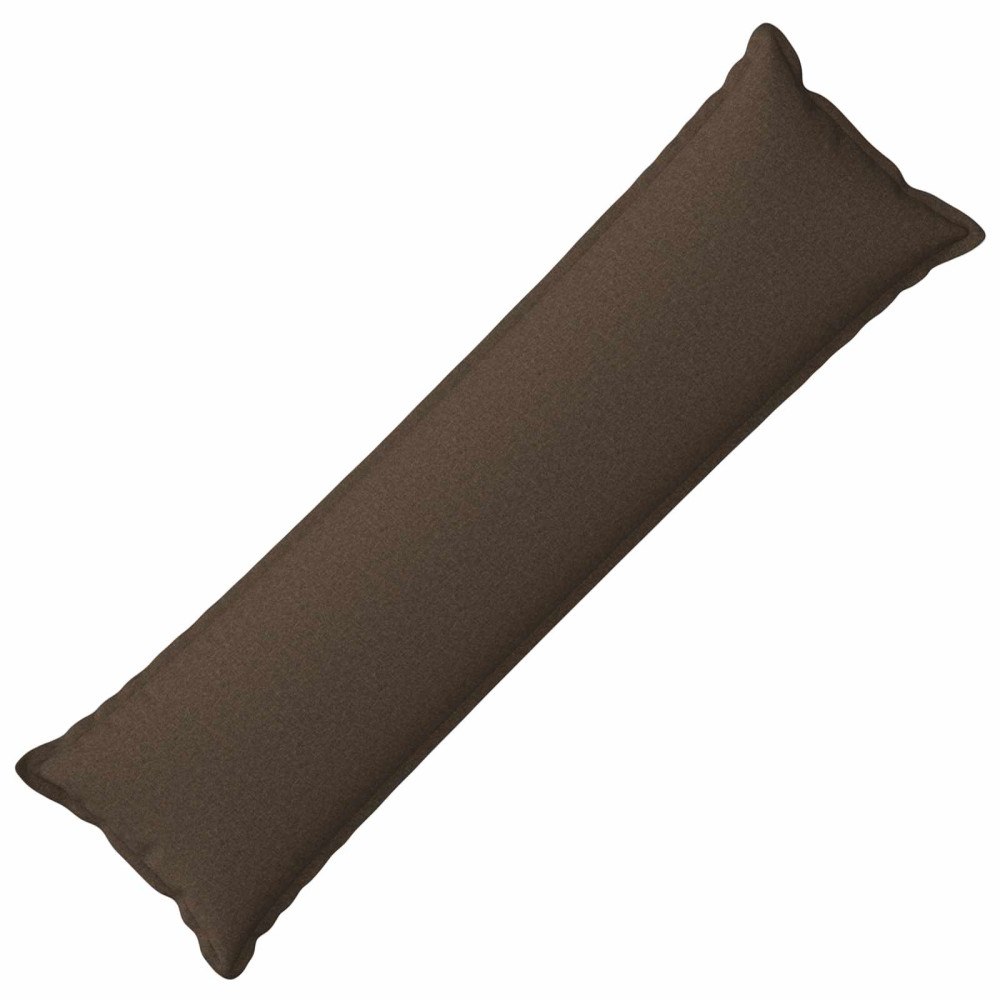 vidaXL Kudde med kudde HOUTEN Taupe 40 x 145 cm Faux Linne