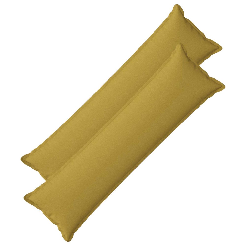 vidaXL Kudde med kudde HOUTEN 2 st Ljusgrön Faux Linne