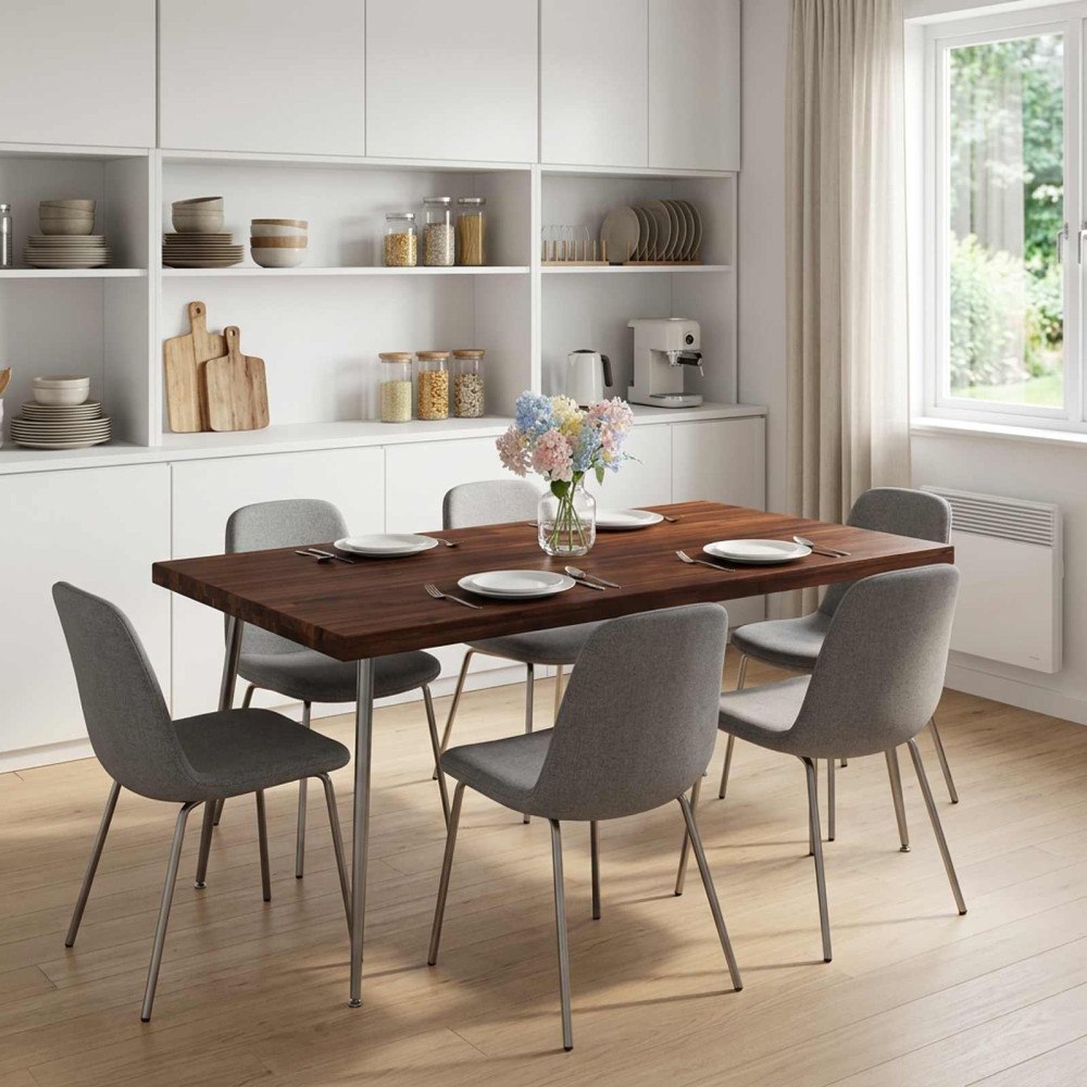 vidaXL Rektangulärt Bordsskiva 110 x 70 x 3 cm Rektangulär