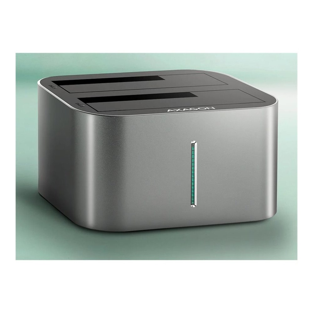 AXAGON AXAGON ADSA-DC - HDD dockningsstation - SATA 6Gb/s - USB-C 3.2 (Gen 1)