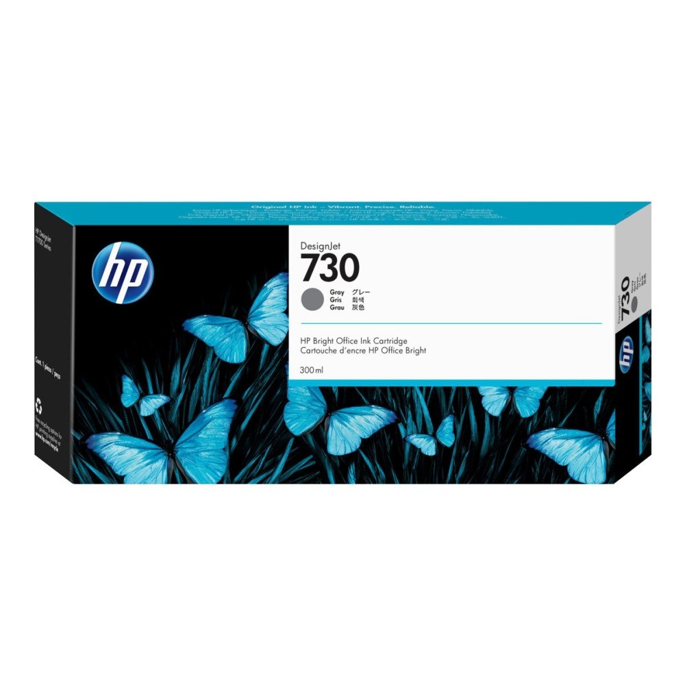 HP HP 730 - hög kapacitet - grå - original - DesignJet - bläckpatron