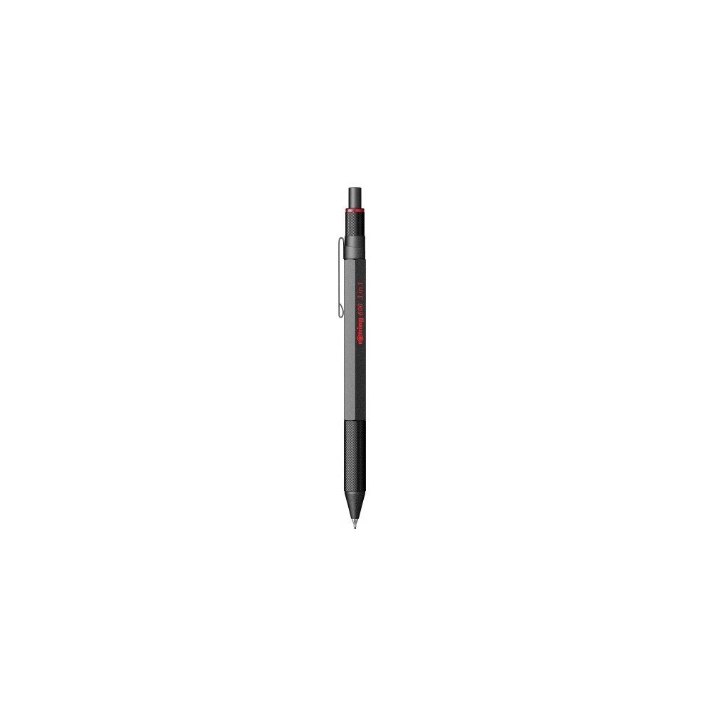 Rotring rOtring 600 2164108 multipenna 3-i-1 0,5 mm stift, svart med...