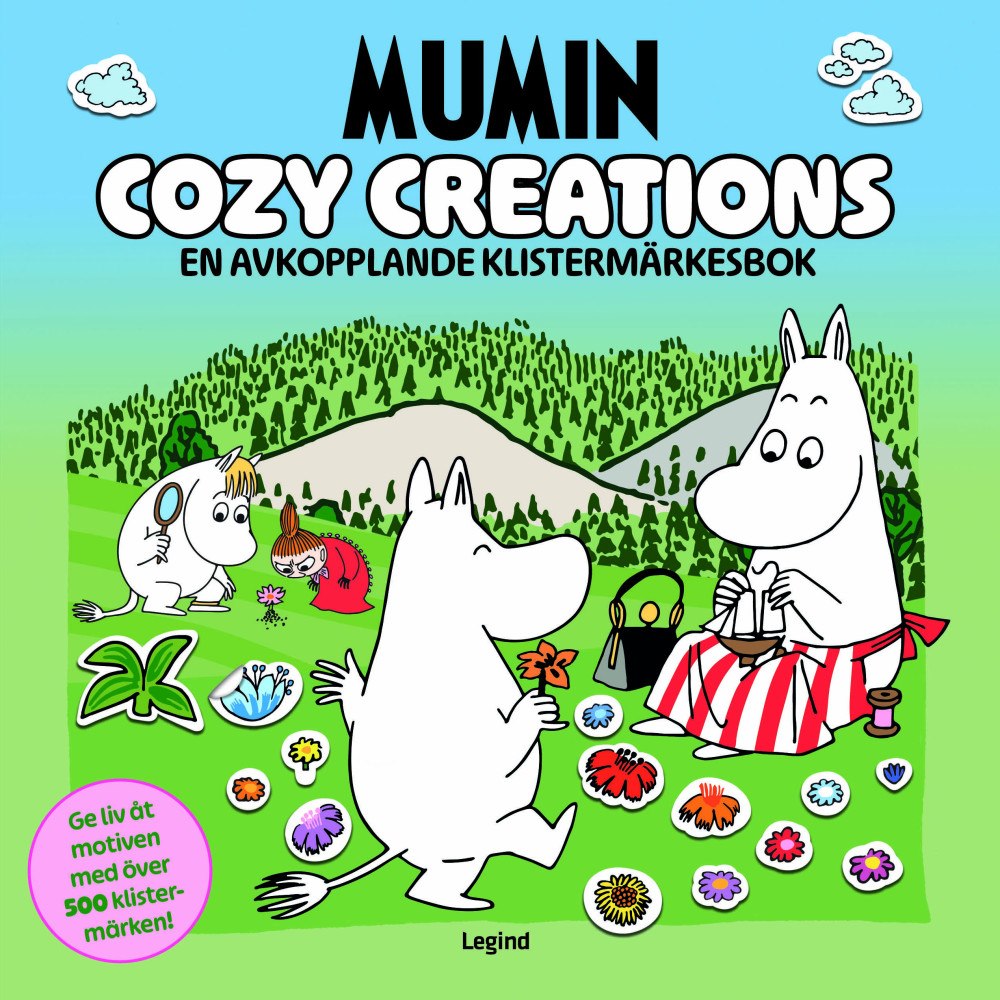 Legind A/S Mumin Cozy Creations : En klistermärkesbok (häftad)