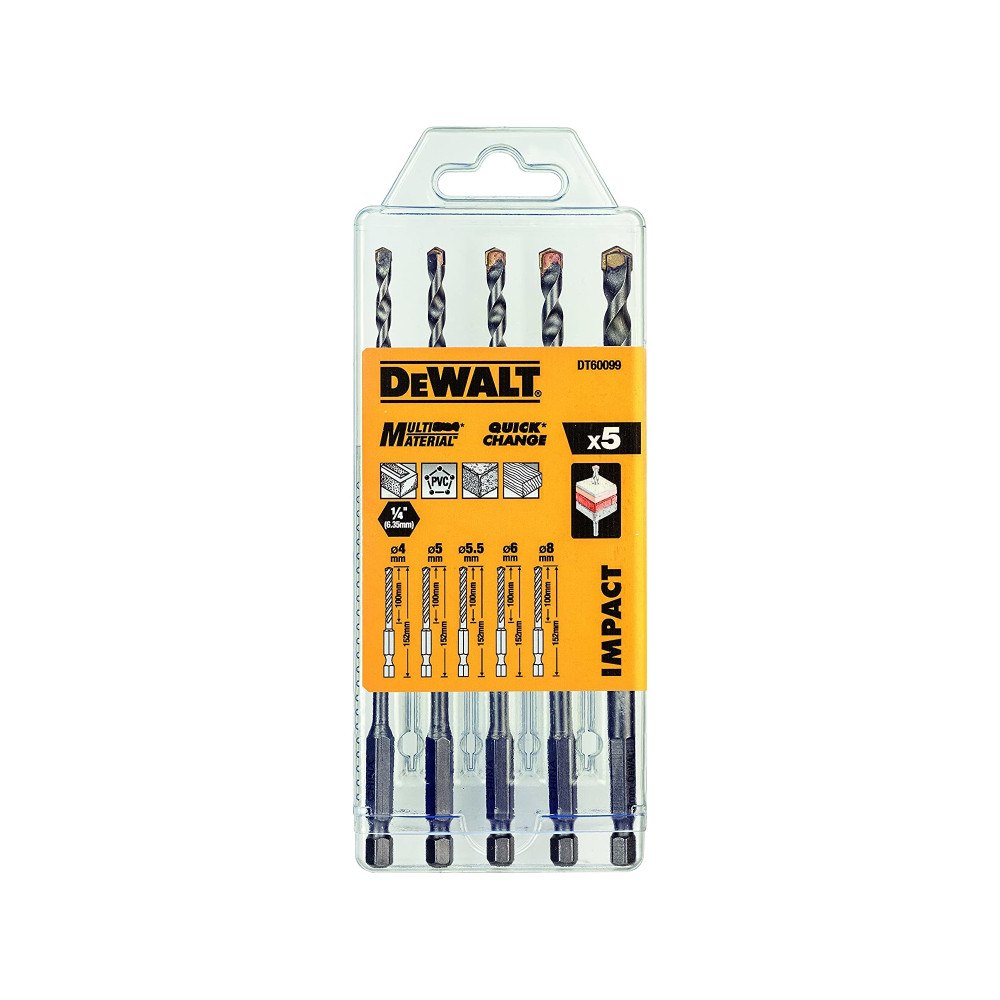 DeWalt DeWALT ?DT60099-QZ, Borr, Silver, B01JYO15B0, 35 mm, 450 mm,...