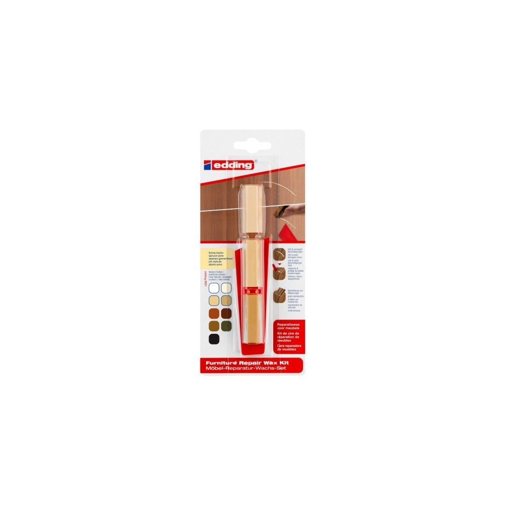 edding Edding 8901, Krita för möbelreparation, Vax, 90 mm, 20 mm, 3...