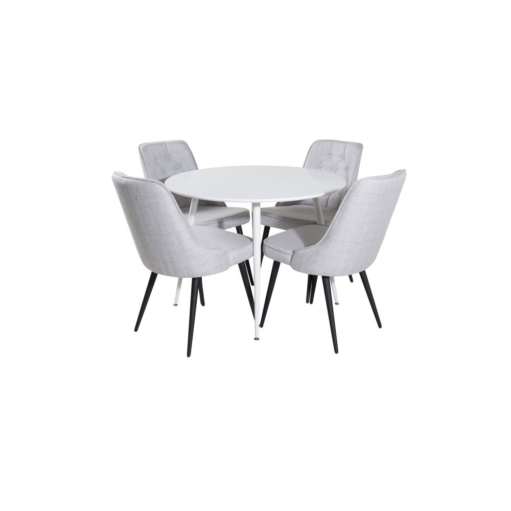 Venture Home Plaza Matbord med Velvet Deluxe Stolarna