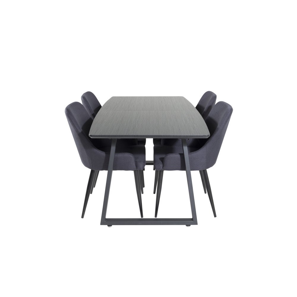 Venture Home Inca Matbord med Plaza Stolarna
