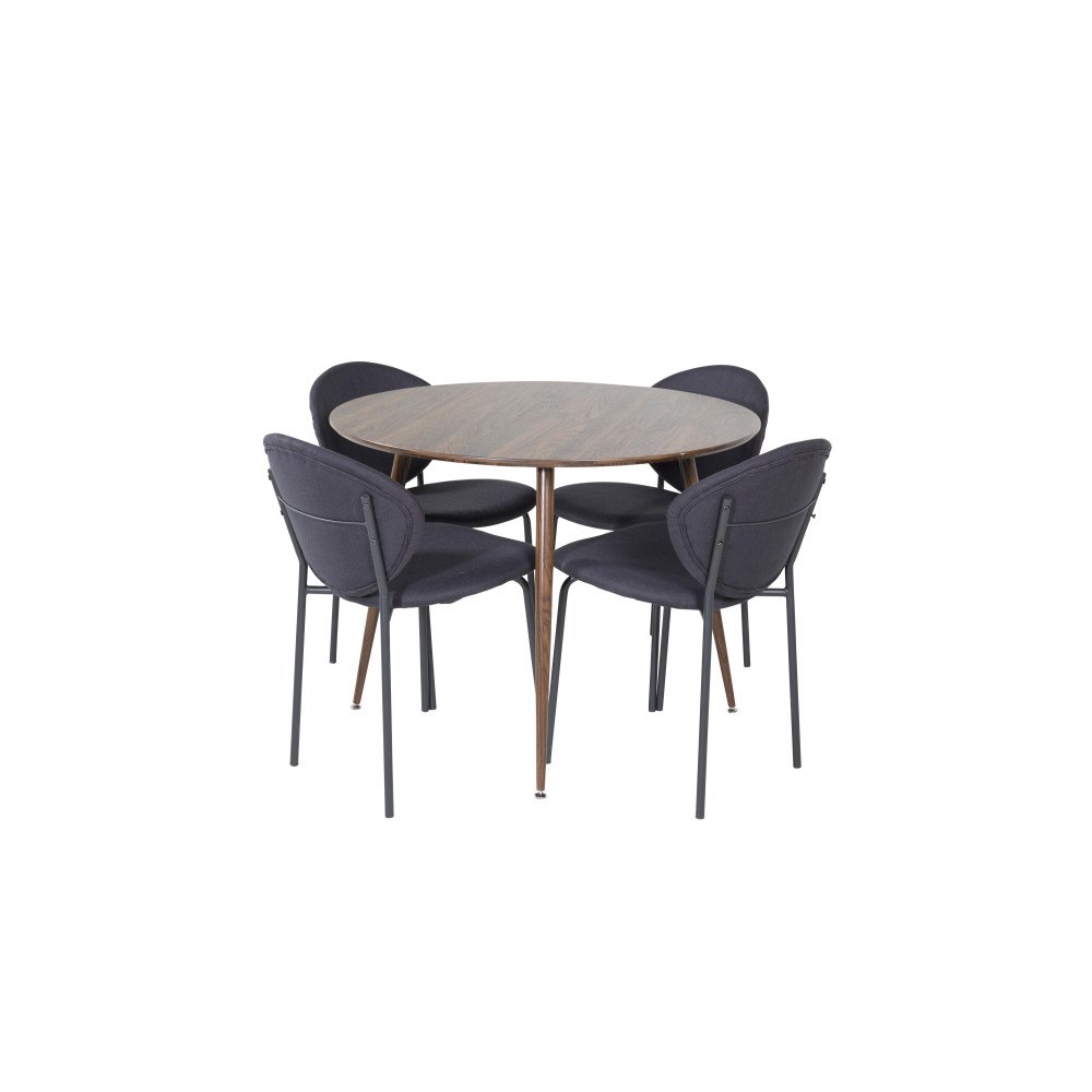 Venture Home Plaza Matbord med Vault Stolarna