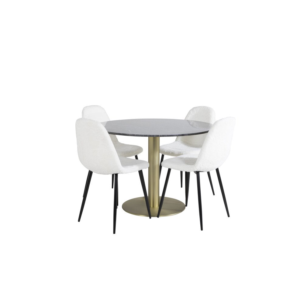 Venture Home Estelle Matbord med Polar Stolarna