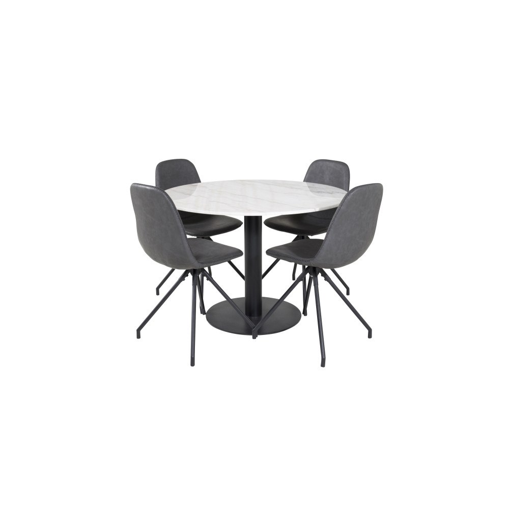 Venture Home Estelle Matbord med Polar Stolarna