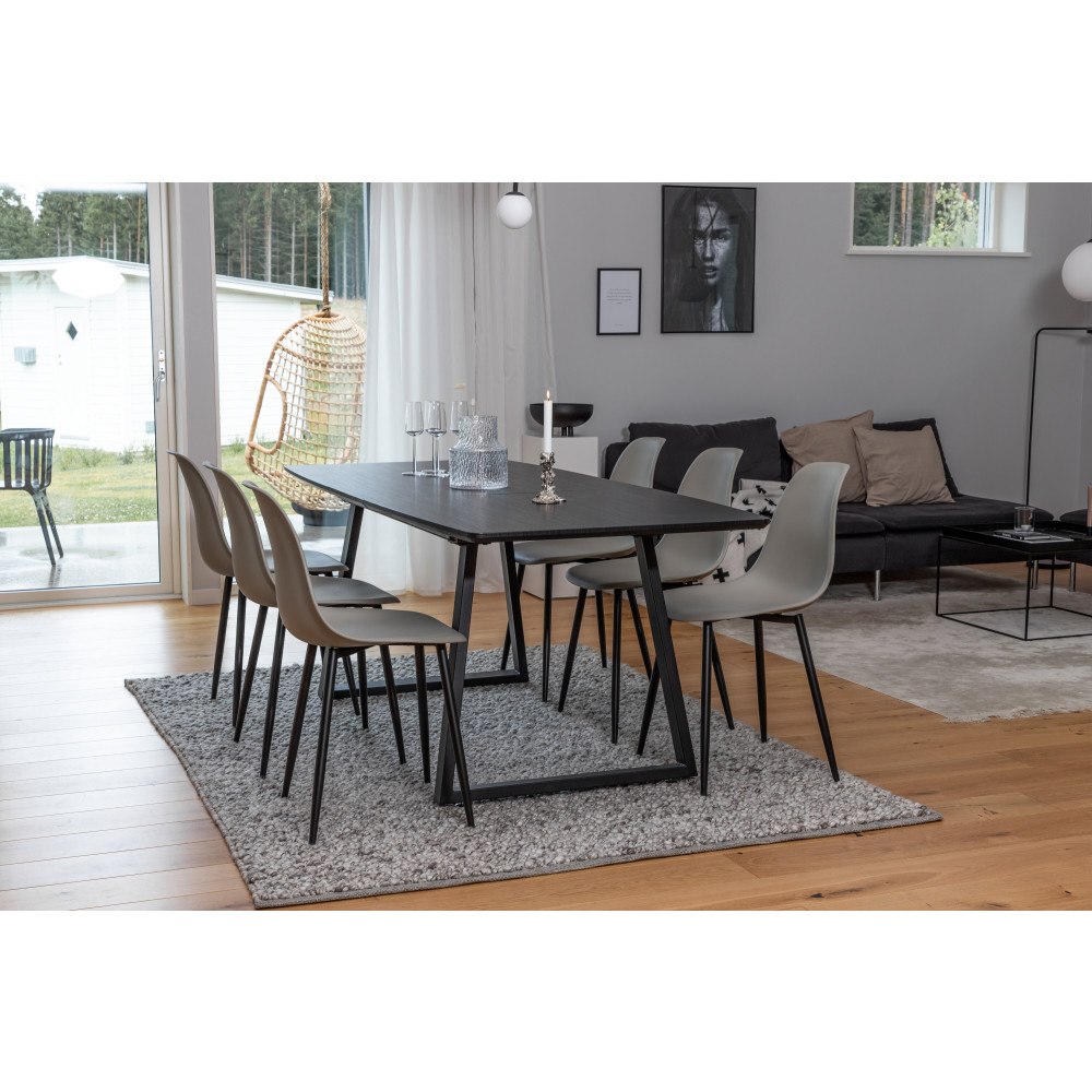 Venture Home Inca Matbord med Polar Stolarna
