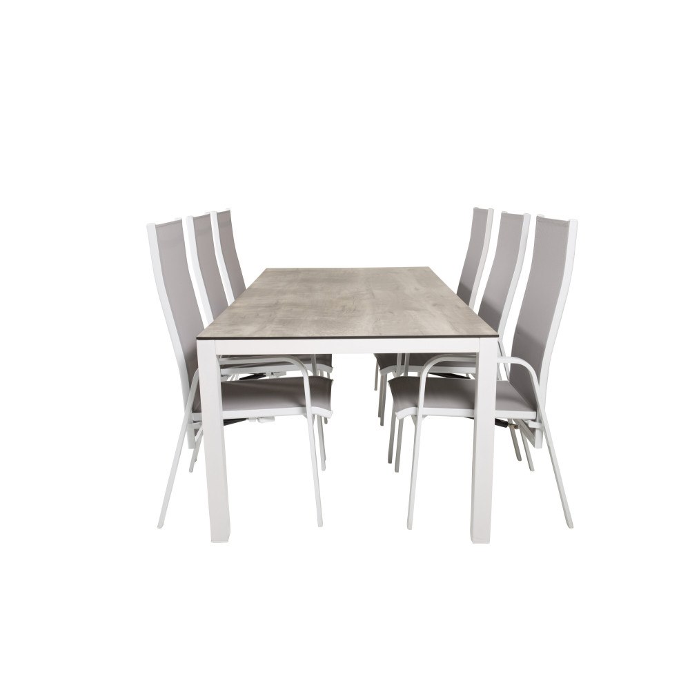 Venture Home Llama Matbord med Copacabana Stolarna