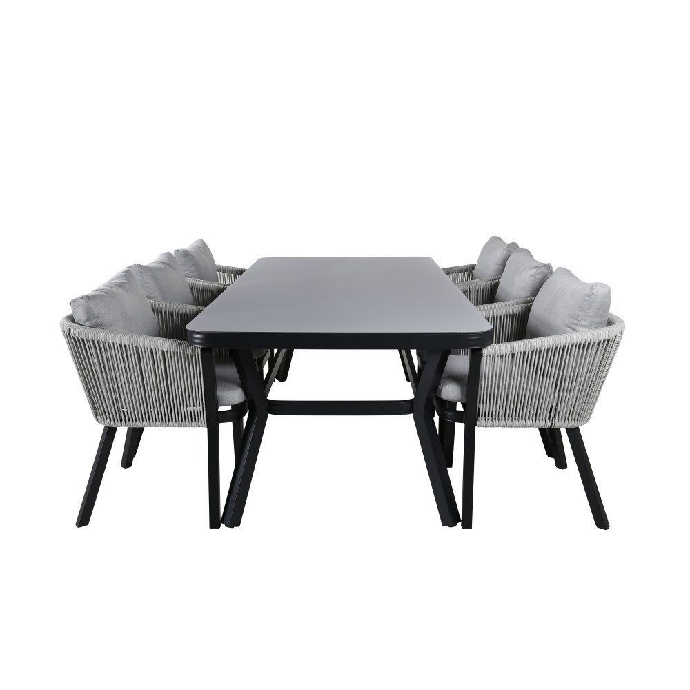 Venture Home Virya Matbord med Virya Stolarna