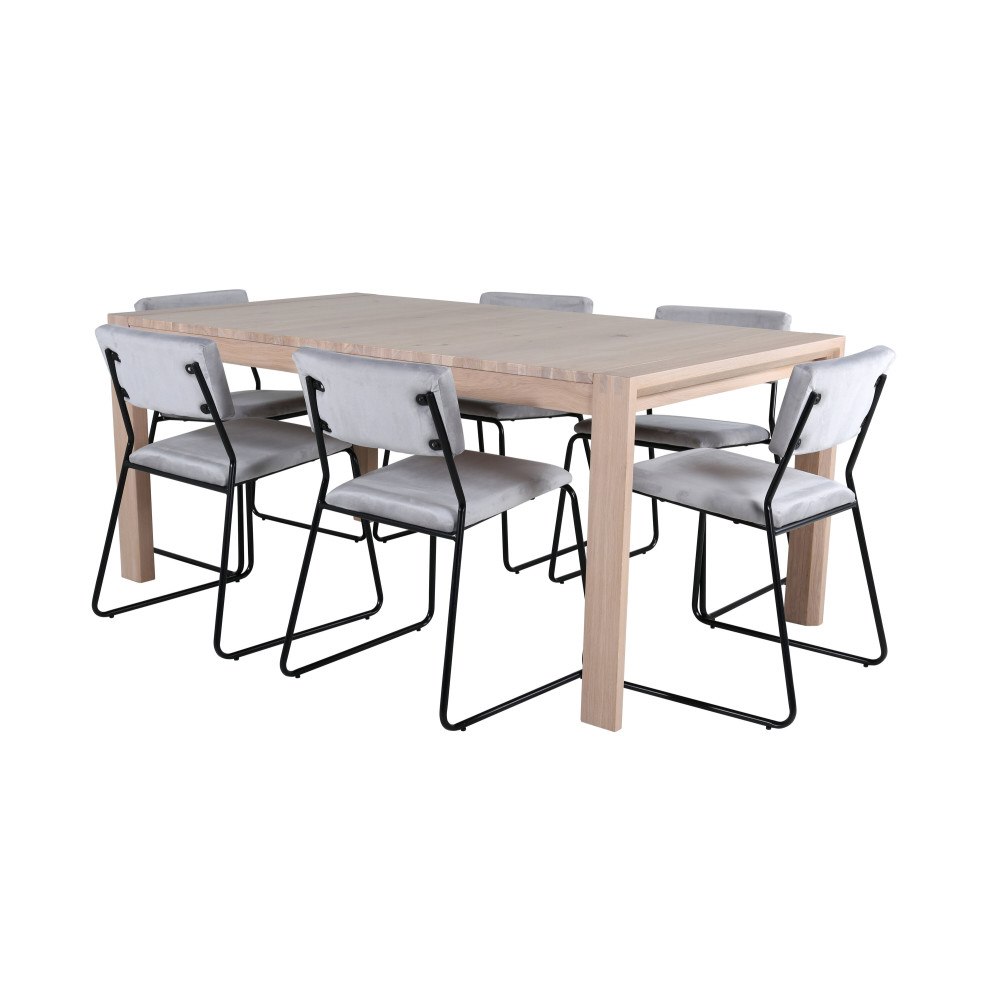 Venture Home Slider Matbord med Kenth Stolarna
