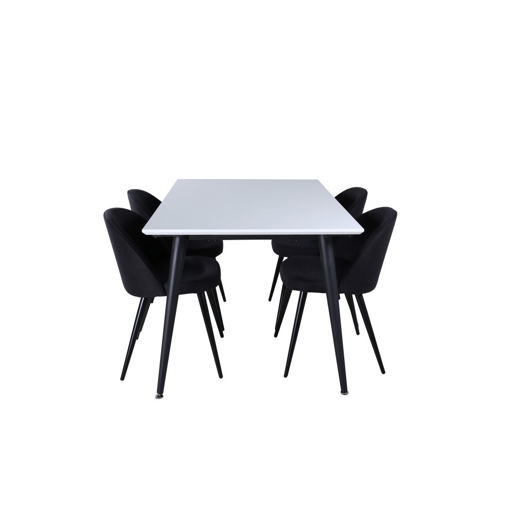 Venture Home Jimmy Matbord med Velvet Stolarna