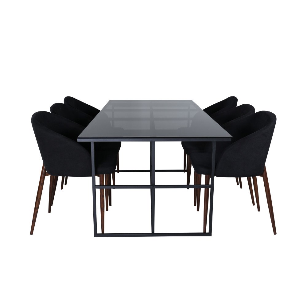 Venture Home Leif Matbord med Arch Stolarna