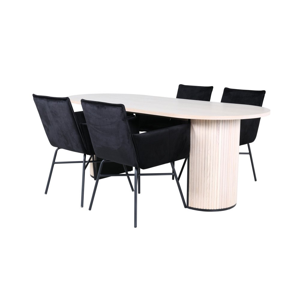 Venture Home Bianca Matbord med Petra Stolarna