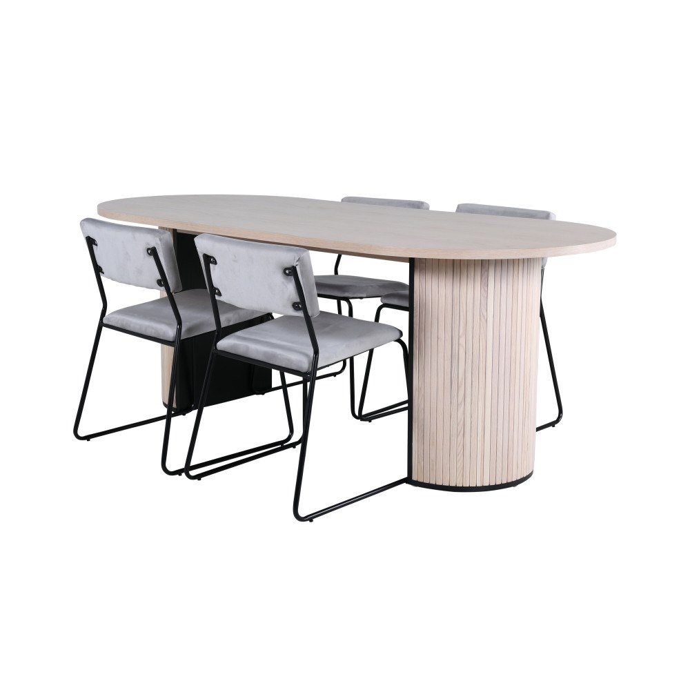 Venture Home Bianca Matbord med Kenth Stolarna