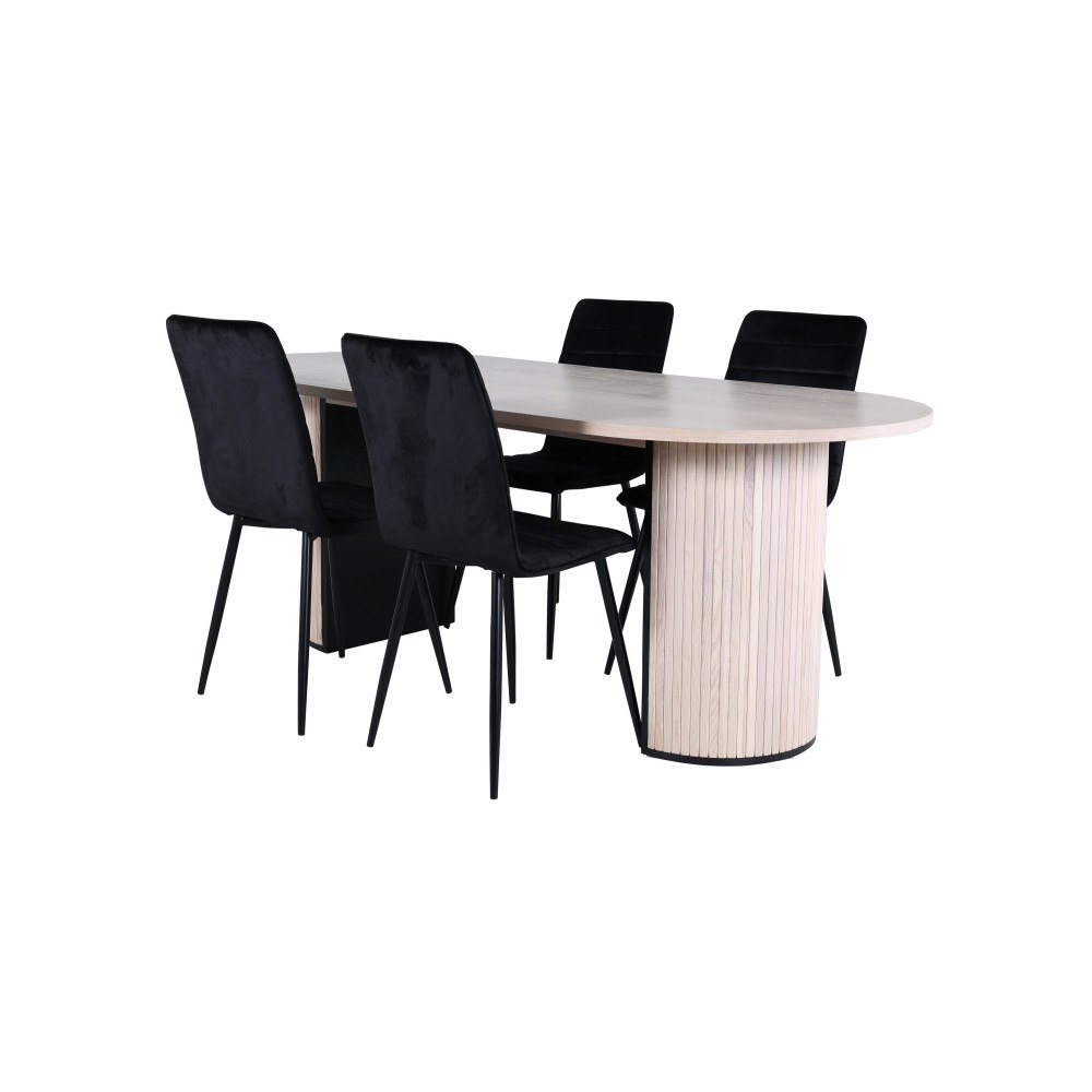 Venture Home Bianca Matbord med Windu Stolarna
