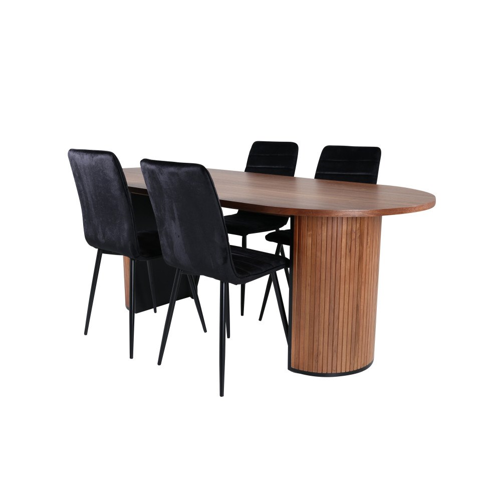 Venture Home Bianca Matbord med Windu Stolarna