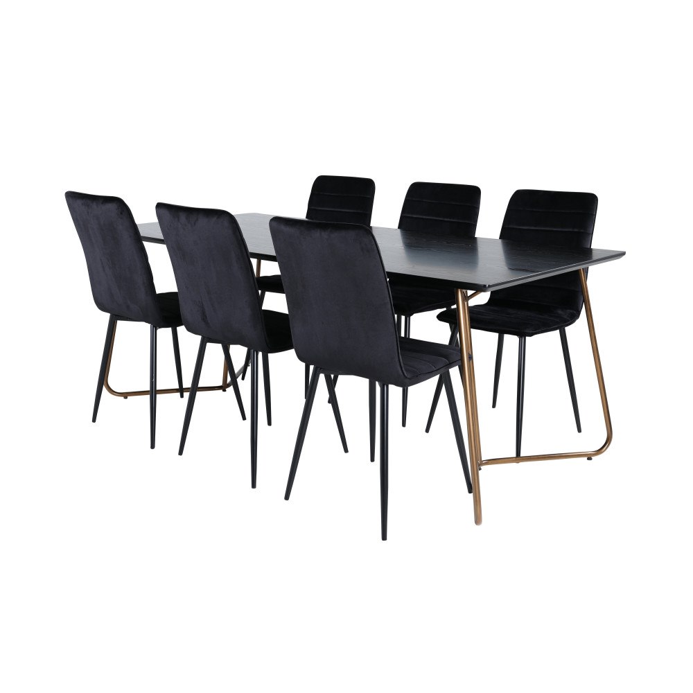 Venture Home Petra Matbord med Windu Stolarna