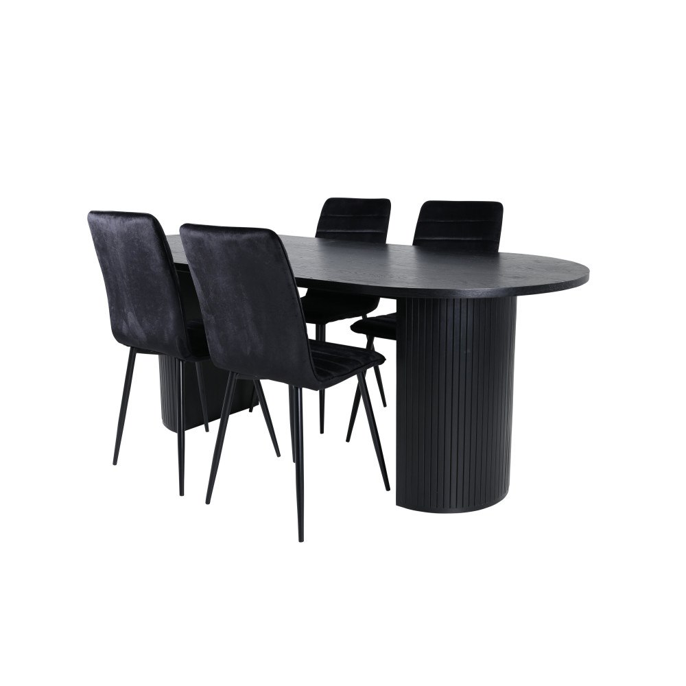 Venture Home Bianca Matbord med Windu Stolarna