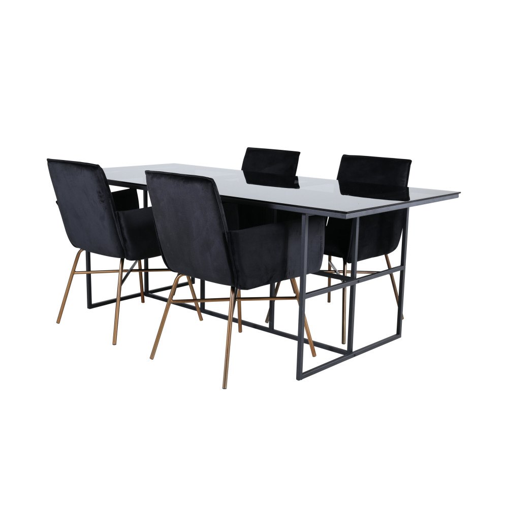 Venture Home Leif Matbord med Petra Stolarna