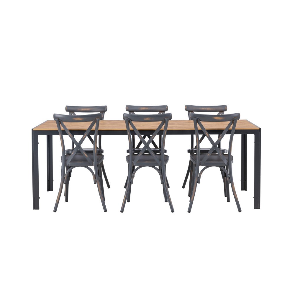 Venture Home Break Matbord med Tablas Stolarna