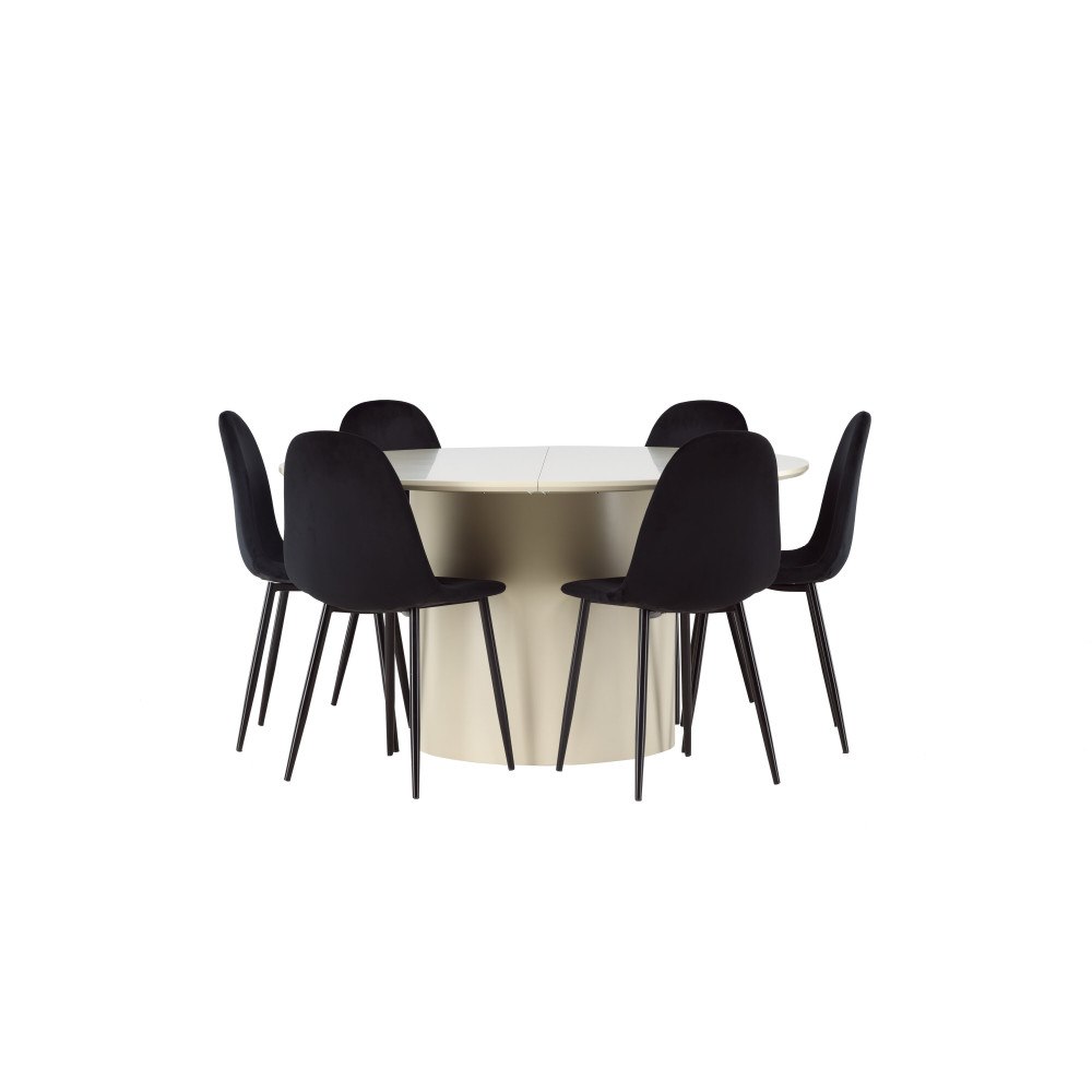 Venture Home Sandvik Matbord med Polar Stolarna