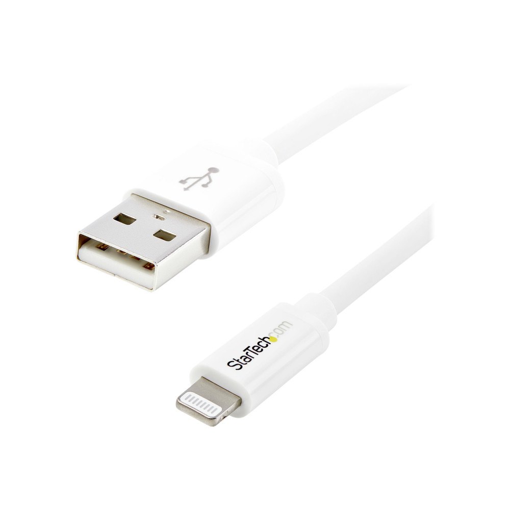 StarTech.com Startech 1 m USB till Lightning-kabel - iPhone/iPad/iPod-laddningskabel - Lightning till USB-kabel för laddning med hög...