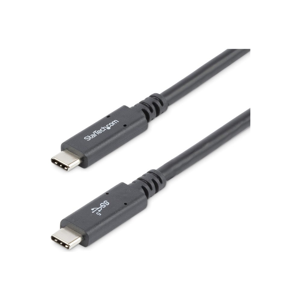 StarTech.com StarTech 1,8 m USB C till USB C-kabel ‒ 5A, 100W PD 3.0 ‒ Certifierad Works With Chromebook ‒ USB-IF-certifierad ‒ H/H ‒...