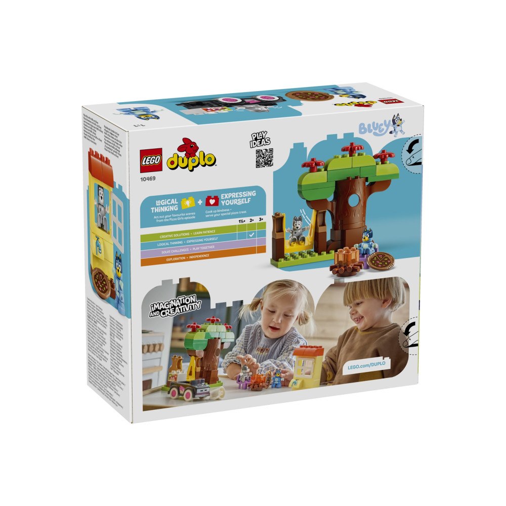 LEGO LEGO DUPLO Bluey 10469 - Pizza Girls with Muffin and Bluey - byggsats