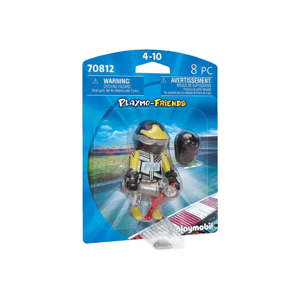 Playmobil Playmobil City Life Playmo-Friends - Race Car Driver - byggsats