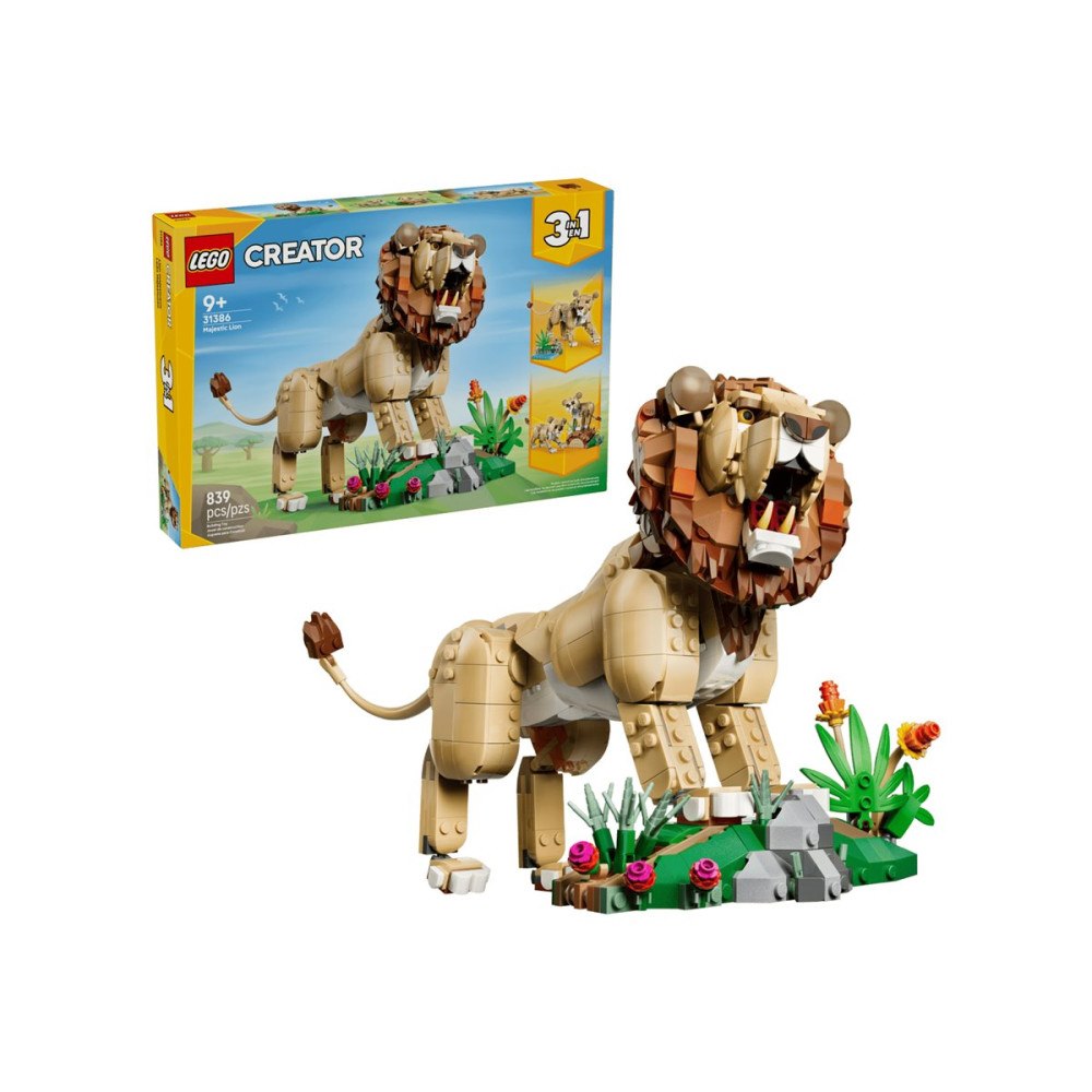 LEGO LEGO Creator 3in1 - Wild Animals: Majestic Lion - byggsats
